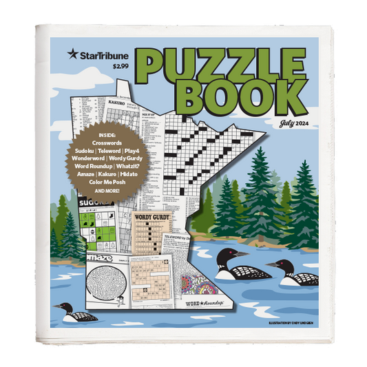 Star Tribune Puzzle Book - July 2024