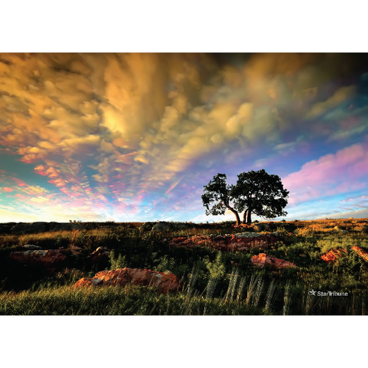"Ribbons Of Pastels" Blue Mounds State Park Jigsaw Puzzle
