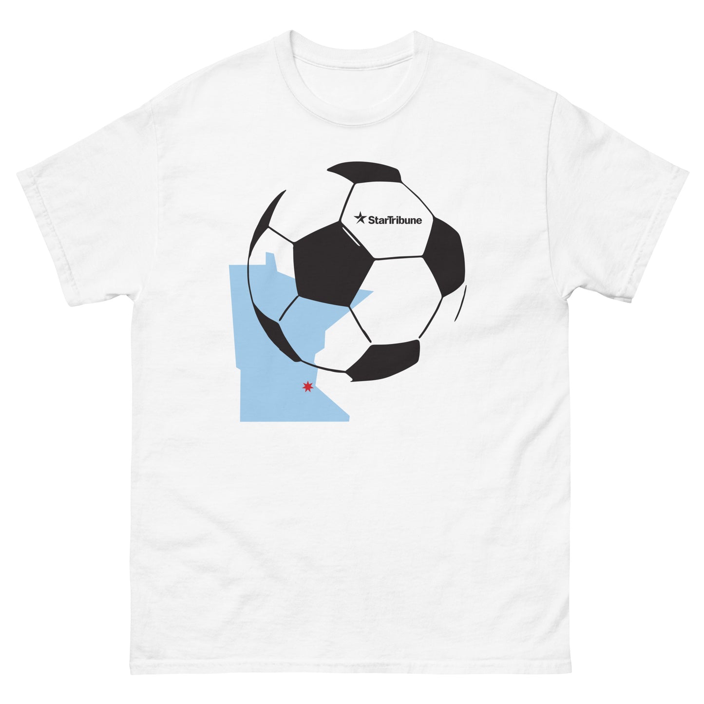Minnesota Soccer T-shirt On Demand