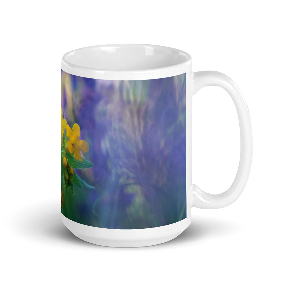 Hairy Puccoon Blooming Mug