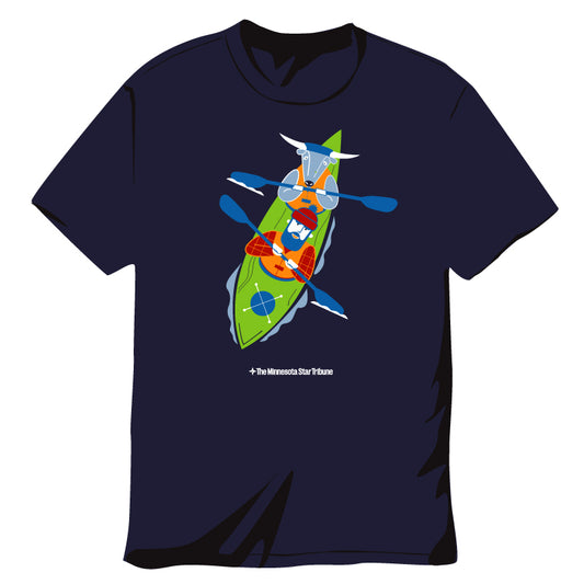 Paul and Babe Kayak T-Shirt