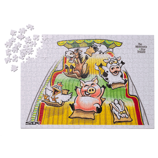 Sack Slide Jigsaw Puzzle (500 pieces)