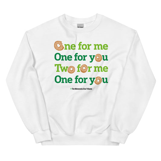 Two Donuts For Me Sweatshirt