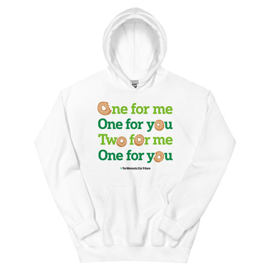 Two Donuts For Me Hoodie