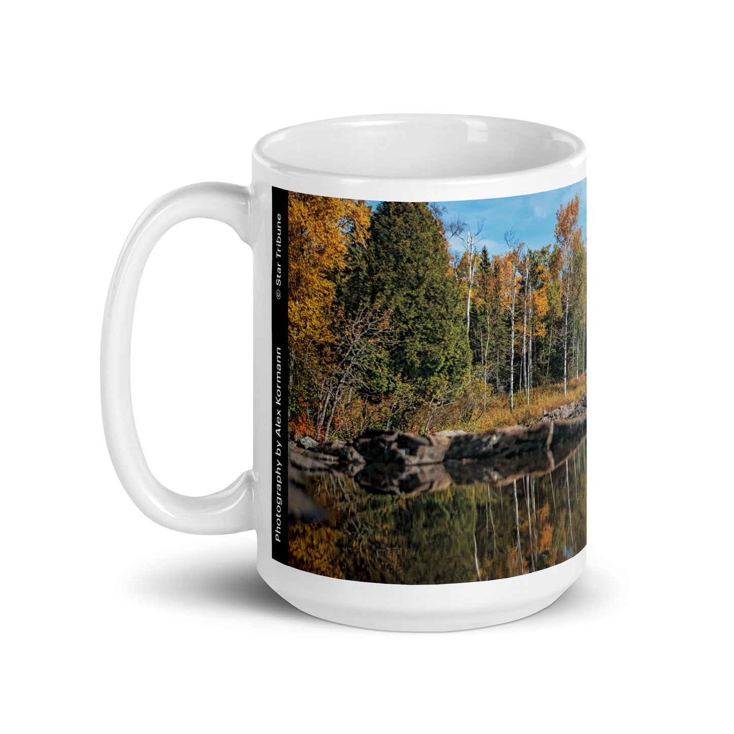 Reflections at Split Rock Lighthouse Mug